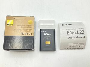 ★送料無料★Nikon EN-EL23 ニコン バッテリー 箱付き 現状渡し B122