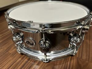 スネア　dw Collector’s Solid Steel 14×5.5