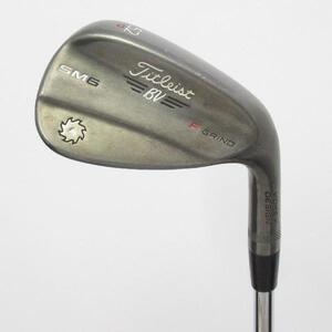 タイトリスト Vokey Vokey SM6 スティールグレイ F GRIND ウェッジ N.S.PRO MODUS3 TOUR 120 【52-12】 シャフト：N.S.PRO MODUS3 TOUR 120