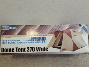 ドーム　テント　270 ワイド　新品　未使用　 キャンプ　アウトドア