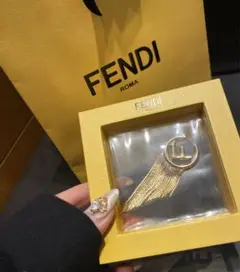 FENDI ピアス 未使用品