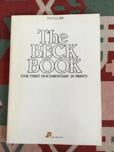 Player別冊　THE BECK BOOK ジェフベック