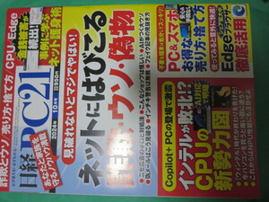 2024 10 日経PC21 2024年 10月 ネットにはびこる詐欺・ウソ・偽物 美品