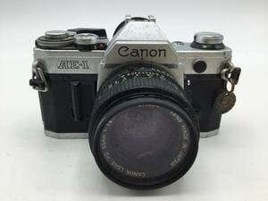 G42〇【動作/精度未確認】Canon キャノン AE-1 フィルムカメラ CANON LENS FD 50mm 1:1.4 レンズ 現状品 ジャンク品 