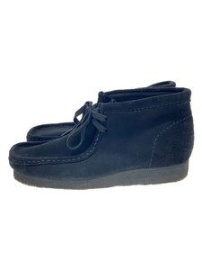 Clarks◆WALLABEE BOOT/11826/ブーツ/25.5cm/BLK