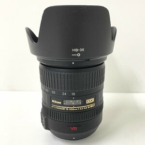 【送料無料】Nikon ニコン レンズ AF-S DX VR Zoom-Nikkor 18-200mm f/3.5-5.6G IF-ED 中古【Ae738811】