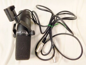 Y39★SHURE/SM7B/ボーカルマイク/ダイナミックマイク/シュア/黒/ブラック/マイク/送料590円〜