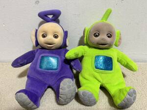 Vintage 1998 Original Teletubbies Tinky Winky Purple Velvet SoftPlush Toy Eden ぬいぐるみ テレタビーズ Dipsy ティンキー ディプシー