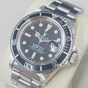 1円～ 動作品 ロレックス ROLEX サブマリーナ SUBMARINER 1680 1型 デイト トリチウム Cal,1570 660ft=200m 1978年辺り ミゾなしバックル