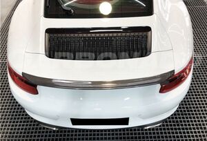 ★ポルシェ 911/991.2 後期カレラ /S /GTS用 ダックテールカーボンリアスポイラー/カーボンリップ/リアウイング/チンスポイラー/OD/