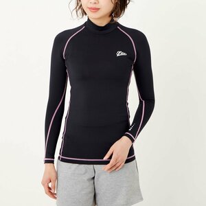 1511563-FILA/レディース 長袖ハイネック コンプレッションウェア UVカット/L