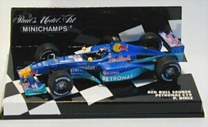 MINICAPMS/ミニチャンプス 1/43 Red Bull Sauber Petronas C19 P. Diniz