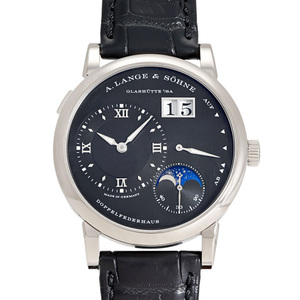 ランゲ＆ゾーネ A.LANGE ＆ SOHNE ランゲ1 ムーンフェイズ LSLS1923AG 192.029 ブラック文字盤 中古 腕時計 メンズ