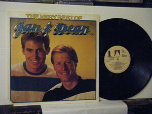 ▲LP JAN & DEAN ジャン＆ディーン / THE VERY BEST OF VOL.1 ザ・ヴェリー・ベスト・オブ US盤 UNITED ARTISTS UA-LA443-E ◇r2805