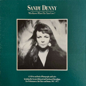 廃盤希少 LPサイズ 3CD-BOX ★ WHO KNOWS WHERE THE TIME GOES SANDY DENNY サンディ・デニー 