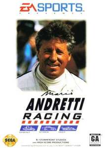 送料無料 北米版 海外版メガドライブ マリオアンドレッティ レーシング GENESIS Mario Andretti Racing ジェネシス 