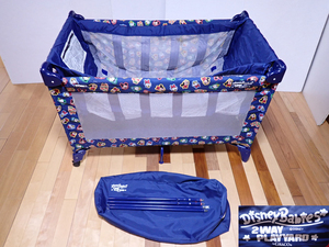 【Y9728】 GRACO グレコ Disney Babies ディズニー 2ウェイ プレイヤード/TOMY 検:ベビーヤード ベビーベッド