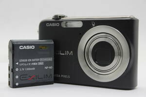 【返品保証】 カシオ Casio Exilim EX-Z1000 ブラック 3x バッテリー付き コンパクトデジタルカメラ v633