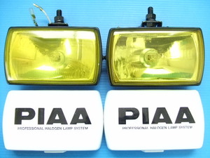 当時物 新品 PIAA 40 角型 スポットランプ H3バルブ 旧車 フォグランプ 昭和 ピア トヨタ ハチロク AE86 AE85 トレノ レビン 角形 高速有鉛