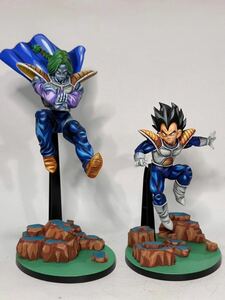 ドラゴンボール ベジータ ザーボン フィギュア フルリペイント 二次元塗装 2次元彩色 MATCH MAKERS DRAGON BALL