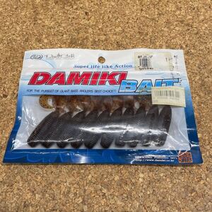 ワーム 86 DAMIKI CRAFT ダミキベイト シングルテール グラブ ライトシナモン 10個入り ダミキ クラフト 新品未使用 