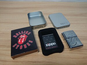 The Rolling Stones ローリングストーンズ zippo 立体メタルトリック 04 未使用 希少レア