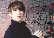 中古生写真(男性) ☆BOYFRIEND/MIN WOO(ミヌ)/直筆サイン入り・2Lサイズ/生写真