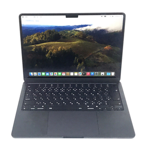 1円 Apple MacBook Air 2024 M3 8GB 256GB ミッドナイト MRXV3J/A ノートパソコン