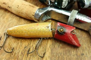 1920年代 Heddon Zig-Wag ウッドモデル 検) LUCKY 13 BASSER ウッドルアー ZEAL 道楽 ABU BALSA50 ハトリーズ SHIMANO ファン にお勧め