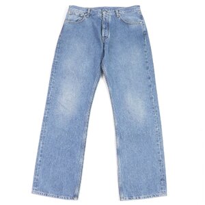 美品□Maison Margiela 10 メゾンマルジェラ10 22SS S50LA0192 Vintage Washed Straight デニムパンツ インディゴブルー 32 伊製 正規品