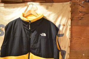 グッドスタイルグッドコンディション◎90sTheNorthFaceザノースフェイスフルジップデナリフリースベストXLイエロー×ブラック w268