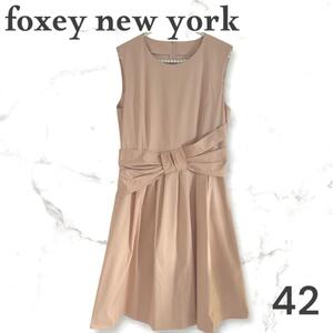 foxey New York クロスリボンワンピース　ピンク42