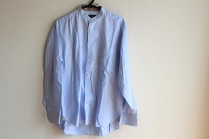 オンワード樫山■■ＤＡＫＳ■ノーカラー長袖シャツ■サイズＭ美品♪