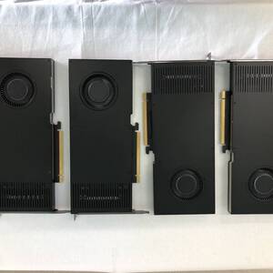 【動作確認済】NVIDIA NVRTXA4000 NVIDIA RTX A4000 グラフィックボード (PCIExp 16GB) 4個セット（管理：GBB154033）