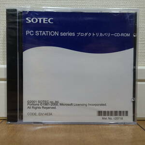 SOTEC PC STATION series M3100RW プロダクトリカバリーCD-ROM EN1463A Windows Millennium Edition 未開封