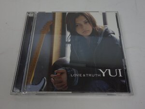 CD＋DVD 2枚組 YUI LOVE&TRUTH SRCL-6633～4