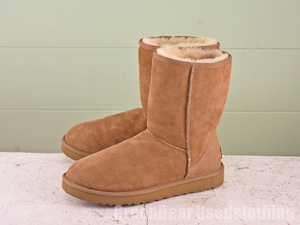 MK733 メンズ UGG オーストラリア ムートンブーツ 茶 ブラウン 41 25.5cm 