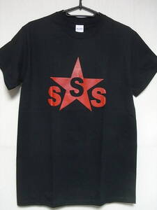 ジグ・ジグ・スパトニック★即決★新品バンドＴシャツ★SIGUE SIGUE SPUTNIK #2★ブラックボディ×レッド★S/M/L/XLサイズ対応可能