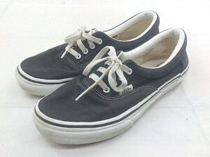 ◇ VANS V95CLA ERA 465019-0001 ローカット スニーカー シューズ サイズ24.5ｃｍ ブラック レディース P