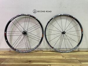 ■美品■Campagnolo カンパニョーロ ZONDA ゾンダ 622×15C MEGA G3 ホイール 前後セット ロードバイク パーツ アクセサリー P0939