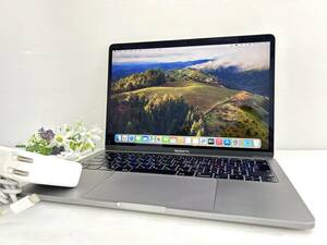 【良品 13.3インチ】Apple MacBook Pro(13-inch,2019) A2159 Core i5(8257U)/1.4GHz RAM:16GB/SSD:512GB AC付 space gray Sonoma 動作品