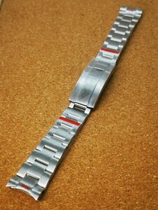 20mm SS ステンレスベルト オイスター ブレス バンド rolex 補修 修理 リプレースメント パーツ ブレスレット オイスターブレスレット