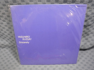 VA047●90243/鈴木康博「Sincerely」LP(アナログ盤)