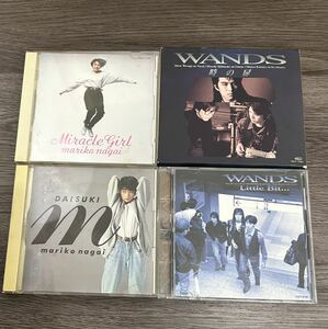 ＣＤ４枚　ＷＡＮＤＳ　時の扉　Little Bit...　永井真理子　大好き　MIRACLE GIRL