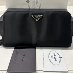 超良品‼️ プラダ　PRADA 財布　長財布　ナイロン　ラウンドファスナー