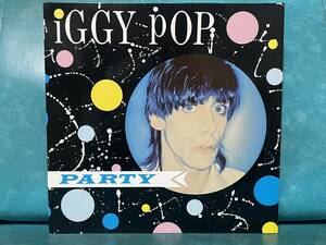 美盤 ドイツ盤 独 LP IGGY POP / PARTY レコード ARISTA 203806 イギー・ポップ パーティー ダンスロック IVAN KRAL アイヴァン・クラール