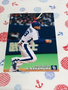 カルビープロ野球チップスカード 中日ドラゴンズ 中村紀洋