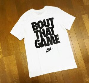 NIKE BOUT THAT GAME ロゴ入り 半袖Tシャツ