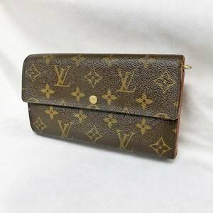 【F1180】現状品 Louis Vuitton ルイ・ヴィトン 長財布 モノグラム M61725