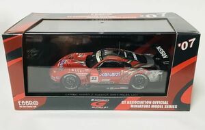 ●MA117 1/43 EBBRO エブロ　ザナビィ　ニスモ　Z #23 GT500 スーパーＧＴ　2007 late version XANAVI NISMO Z